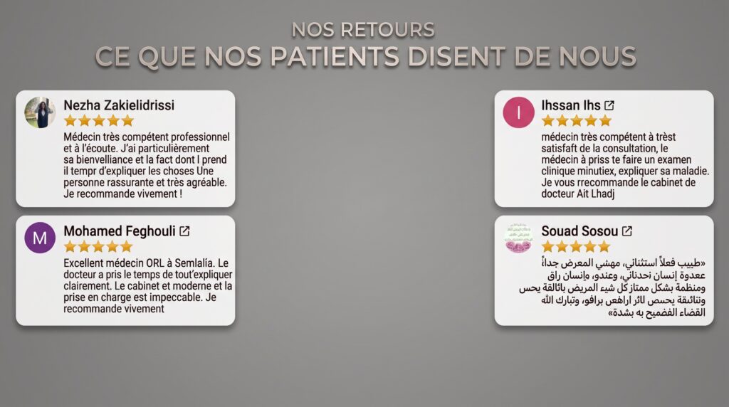 accueil orl marrakech